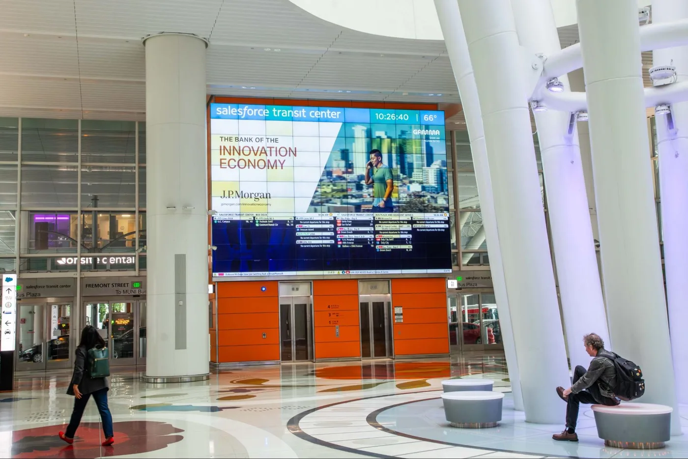 Innovation Economy takeover at the transit center